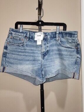 NWT American Eagle Outfitters Stretch Curvy Low-rise Perfect Shortie Size 16